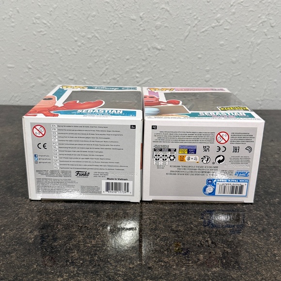 The Little Mermaid Sebastian Funko Pop Vinyl Figures - Picture 8 of 9